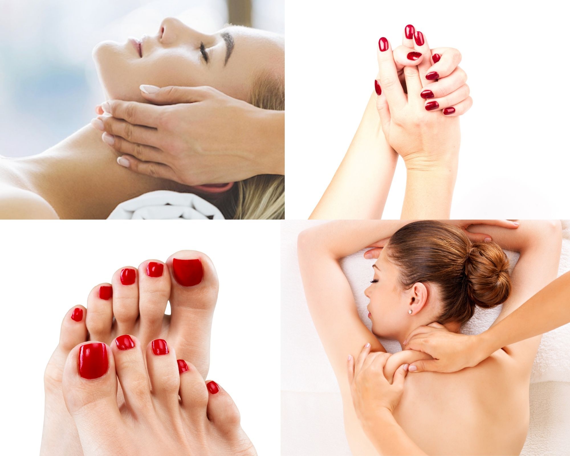 Gommage massage soin du visage beauté des mains beauté des pieds